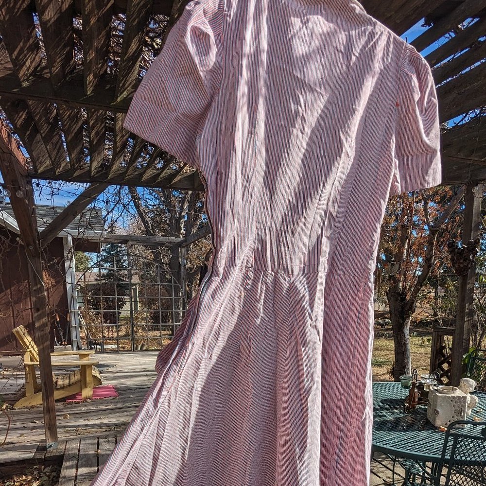 Precious red white and blue Vintage dress - Picture 3 of 11